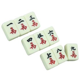 9 Pcs Mahjong Magnets Refrigerator Magnets Kitchen Decor Office Magnets for Whiteboard