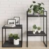 Bookshelf Boards 4 pcs High Gloss Gray 15.7"x15.7"x0.6" Engineered Wood