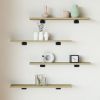Bookshelf Boards 8 pcs Sonoma Oak 23.6"x3.9"x0.6" Engineered Wood