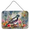 NEW Pigeon Wall or Door Hanging Prints Aluminum Metal Sign Kitchen Wall Bar Bathroom Plaque Home Decor, 8HX12W, Multicolor