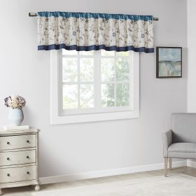 Embroidered Window Valance