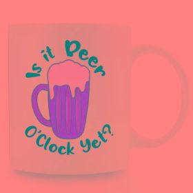1pc Ceramic Coffee Mug 11oz - Humorous Beer Design, Ideal for Office & Home Decor, Perfect Birthday or Party Gift,