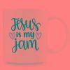 1pc, 11oz Funny Coffee Mug, WE LOVE BECAUSE HE FIRST LOVED US JOHN. Room Decor, Home Decor, Party Gift.