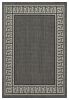 Sunshine GC_HAR2002 Anthracite 7 ft. 10 in. x 10 ft. 3 in. Indoor/Outdoor Area Rug