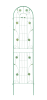 2 Pack Metal Garden Trellis 86.7" x 19.7" Rustproof Trellis for Climbing Plants Outdoor Flower Support Green