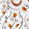 Flower Decor-4 - Wall Decals Stickers Appliques Home Decor