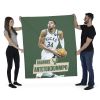 Milwaukee Bucks Giannis Antetokounmpo NBA Wall Hanging 50X60 Inches