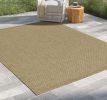 Earth GC_NTL1004 Jute/Jute 7 ft. 10 in. x 10 ft. 3 in. Indoor/Outdoor Area Rug