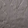 Faux Silk Embroidered Window Valance Grey 50x18"