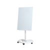 Removable Adjustable Height Tempered Glass Whiteboard, Magnetic Dry Erase Whiteboard, 36' x 24'