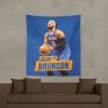 New York Knicks Jalen Brunson NBA Wall Hanging 50X60 Inches