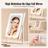VEVOR Lighted Makeup Mirror 3 Color Vanity with 5X Magnification 16.1x11.8 in