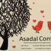 Birds In Love - Large Wall Decals Stickers Appliques Home Decor