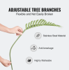 Artificial Gold Cane Palm Tree, 6.5 FT Tall Faux Plant, PE Material & Anti-Tip Tilt Protection Low-Maintenance Plant