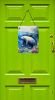NEW Manatee Wall or Door Hanging Prints Aluminum Metal Sign Kitchen Wall Bar Bathroom Plaque Home Decor Front Door Plaque, 12x16, Multicolor