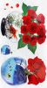 Rose Fishbowel - Wall Decals Stickers Appliques Home Decor