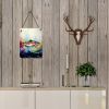 NEW Rainbow Trout Wall or Door Hanging Prints Aluminum Metal Sign Kitchen Wall Bar Bathroom Plaque Home Decor Front Door Plaque, 12x16, Multicolor