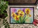 NEW Orchids in Watercolor Doormat Front Door Mat Indoor Outdoor Rugs for Entryway, Non Slip Washable Low Pile, 18H X 27W