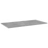 Bookshelf Boards 4 pcs Concrete Gray 31.5"x11.8"x0.6" Engineered Wood