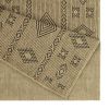 Earth GC_NTL1001 Jute/Black 2 ft. 7 in. x 7 ft. 3 in. Indoor/Outdoor Area Rug