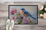 NEW Bluebird Doormat Front Door Mat Indoor Outdoor Rugs for Entryway, Non Slip Washable Low Pile, 18H X 27W