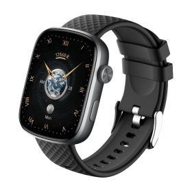 Smart Watch Bluetooth Call &1.95 HD Screen -Heart Rate SpO2 Sleep Monitor, 3ATM Waterproof Fitness Tracker For IoS Android (Color: Black)