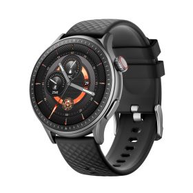 Round Screen Smartwatch, 1.43in HD 3ATM Waterproof, Equipped With Heart Rate Detection, Sleep Monitoring, And Step Tracking,100 Sports Modes Movement (Color: Black)