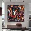 Hand Oil Painting Guardsman Abstract Original Abstract Painting Original Oil Painting Abstract Wall Art Canvas Living Room Decoration