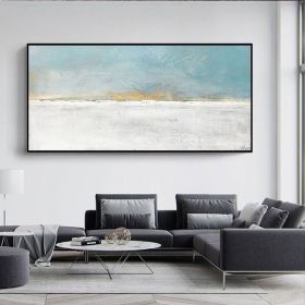 Hand Oil Pianting Sunset On Canvas Original Mural  Abstract Wall Art For Living Room Bedroom Wall Luxury Decor (Style: 01, size: 100x150)