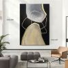 Handmade Hand Painted Oil Painting Wall Modern Abstract Oversize Abstract Paintings On Canvas Black And White Wall Art Set Acrylic Painting Hotel The