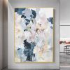 Handmade Oil Painting Large Original Abstract Blossom Oil Painting On Canvas Colorful Flower Acrylic Painting Boho Wall Art Floral Modern Living Room