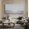 Hand painted Large Black And White Painting Black And White Wall Art Black and white Minimalist Painting Grey and white Abstract art Office Decoration