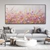 Handmade Oil Painting Original colorful flower canvas oil painting landscape art wall hanging hand-painted custom art living room decor fashion decor