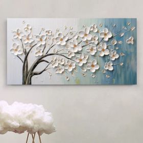 Hand Painted Original Abstract Painting Large Wall Art Colorful Flower Painting On Canvas Home Decor Office Wall Decor Handmade Hand Painted Wall Art (Style: 01, size: 60x120cm)
