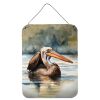 NEW Pelican Wall or Door Hanging Prints Aluminum Metal Sign Kitchen Wall Bar Bathroom Plaque Home Decor Front Door Plaque, 12x16, Multicolor