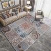 1pc Vintage Carpet; Living Room Bedroom Bedside Decor; Boho Floor Mat; Sofa Tea Table Blanket