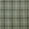 Plaid Rod Pocket and Back Tab Curtain Panel with Fleece Lining