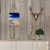 NEW Starfish Wall or Door Hanging Prints Aluminum Metal Sign Kitchen Wall Bar Bathroom Plaque Home Decor Front Door Plaque, 12x16, Multicolor