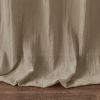 Solid Crushed Curtain Panel Pair(2 Pcs Window Panels)