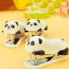 Panda Stapler, Cute Stapler Office Supplies Desktop Stapler Standard Pretty Accessories Commercial Business Decoration Desktop Office Handheld Stapler
