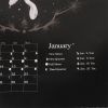 Dark Forest Lunar Calendar 2022 Work Planning Daily Schedule Agenda Organizer Wall Calendar Home Stationery Office Decoration