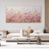 Handmade Oil Painting Original colorful flower canvas oil painting landscape art wall hanging hand-painted custom art living room decor fashion decor